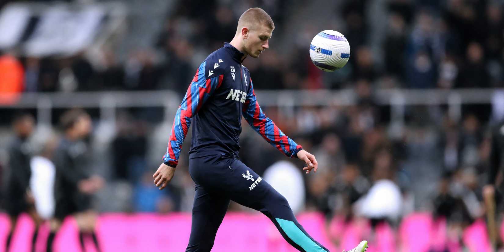 The midfielder at the Crystal Adam and Erton Palace