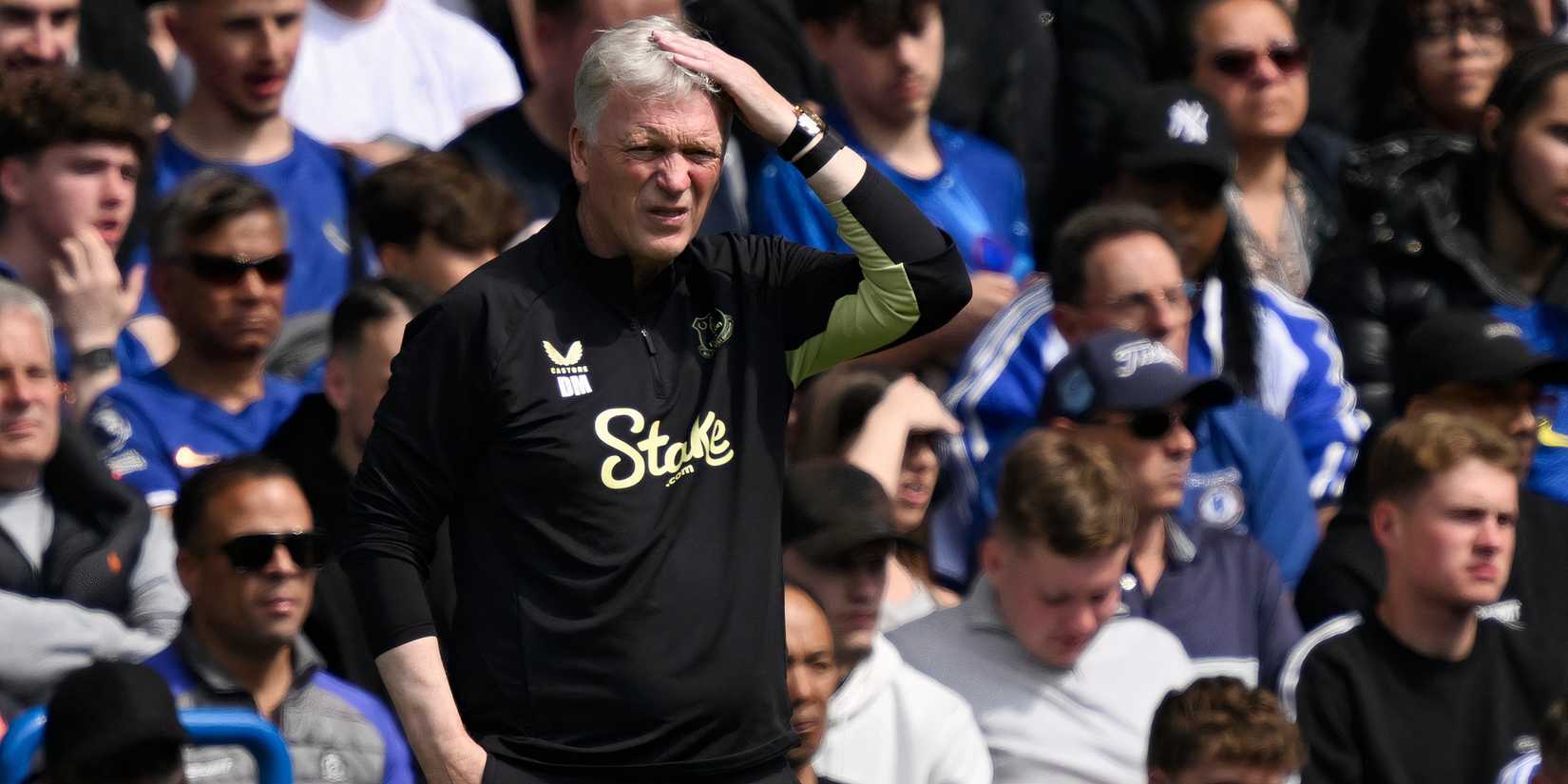 Manager of Everton David Moyes