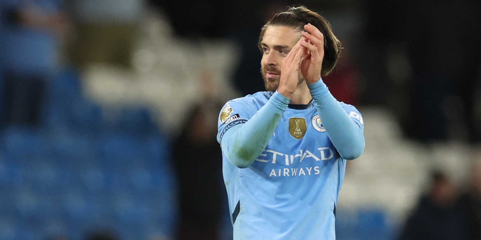Jack Grealish in action