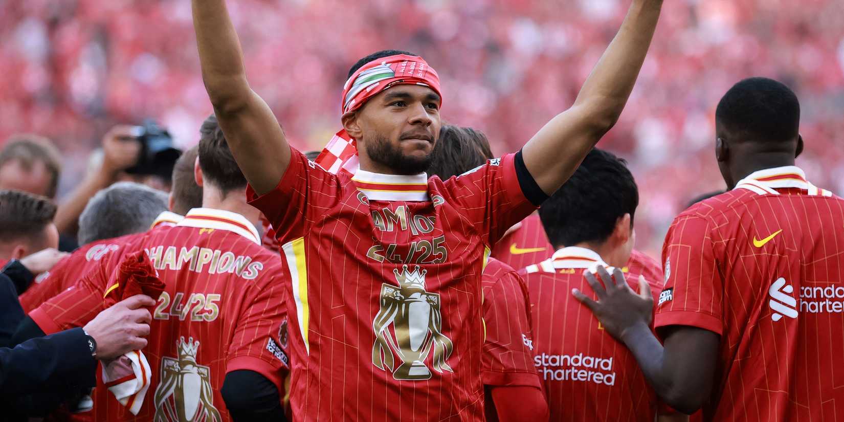 Liverpool's Cody Gakpo wins the Premier League