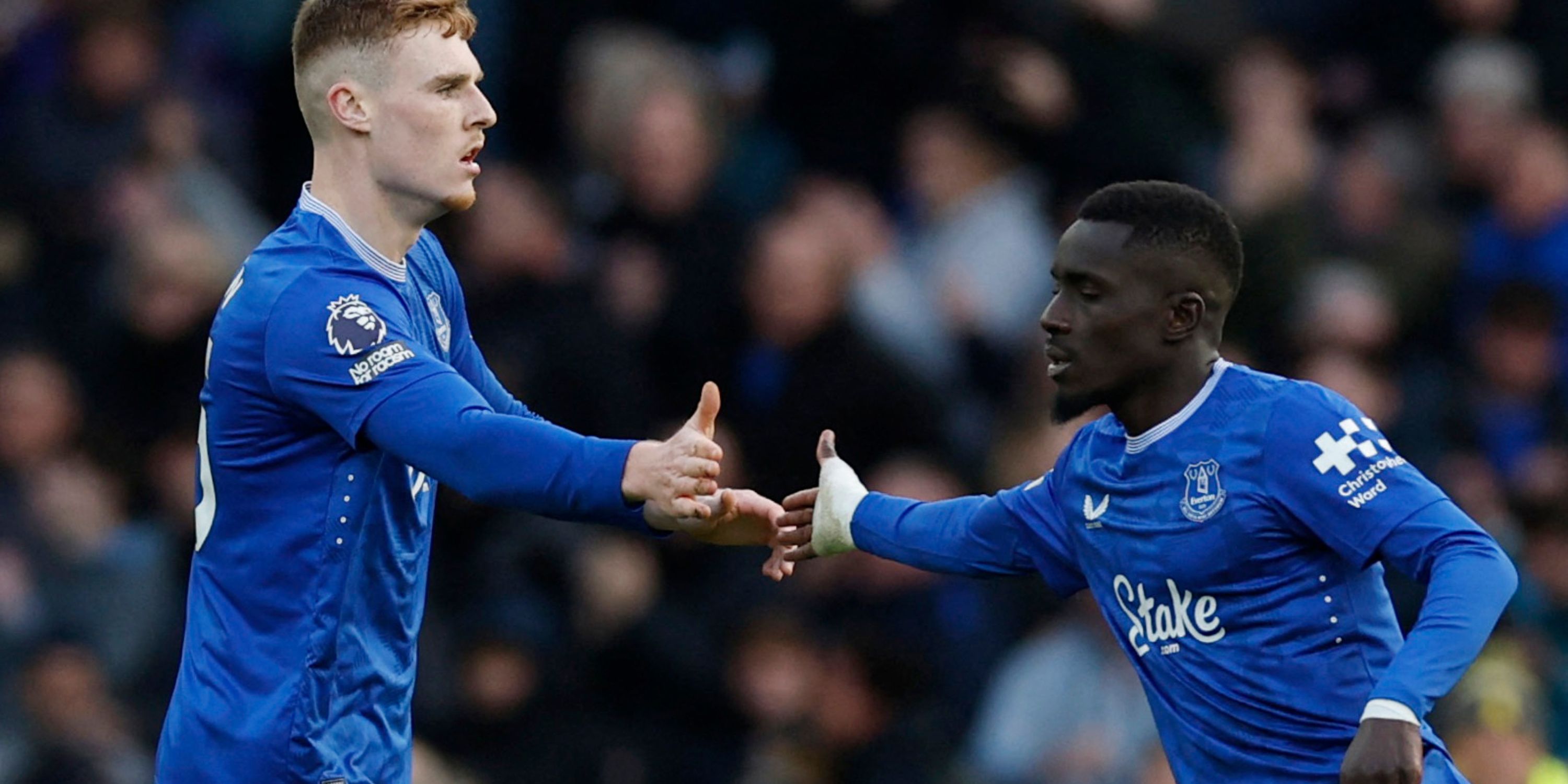 Everton midfielder Idrissa Gueye