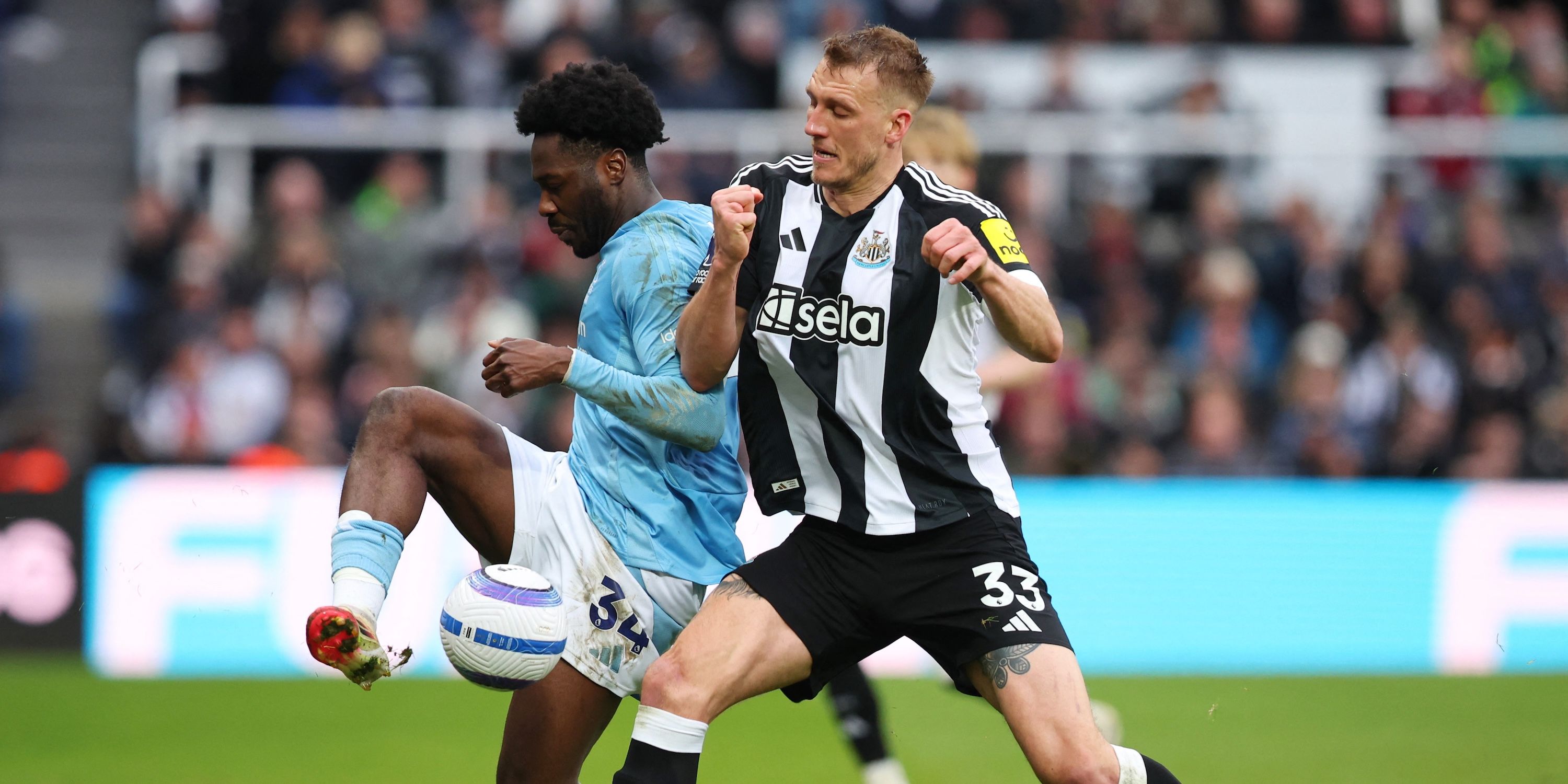 Nottingham Forests First INA In working with Dan Bernen of Newcastle United 
