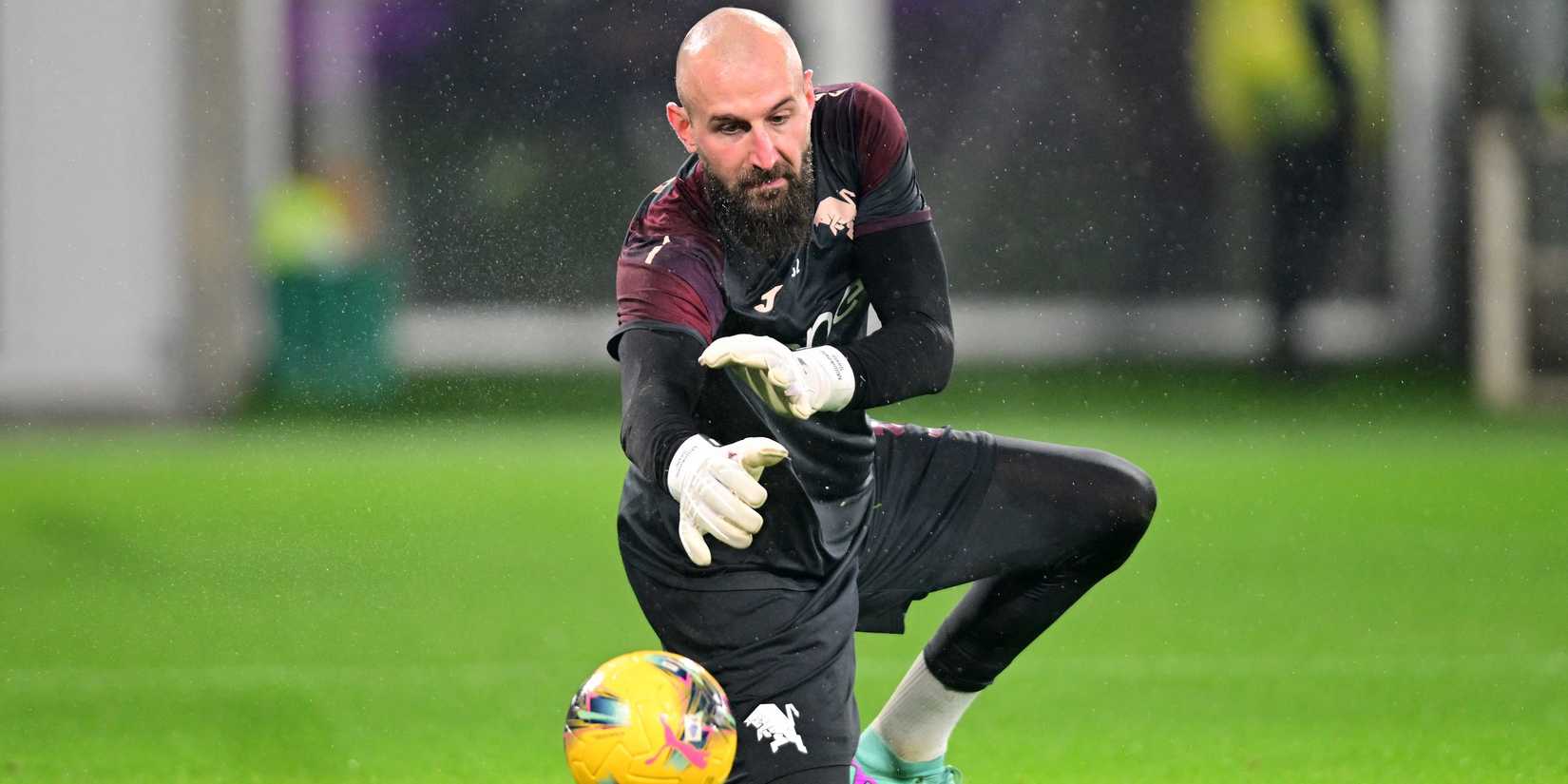 Torino's Vanja Milinkovic-Savic during the warm up