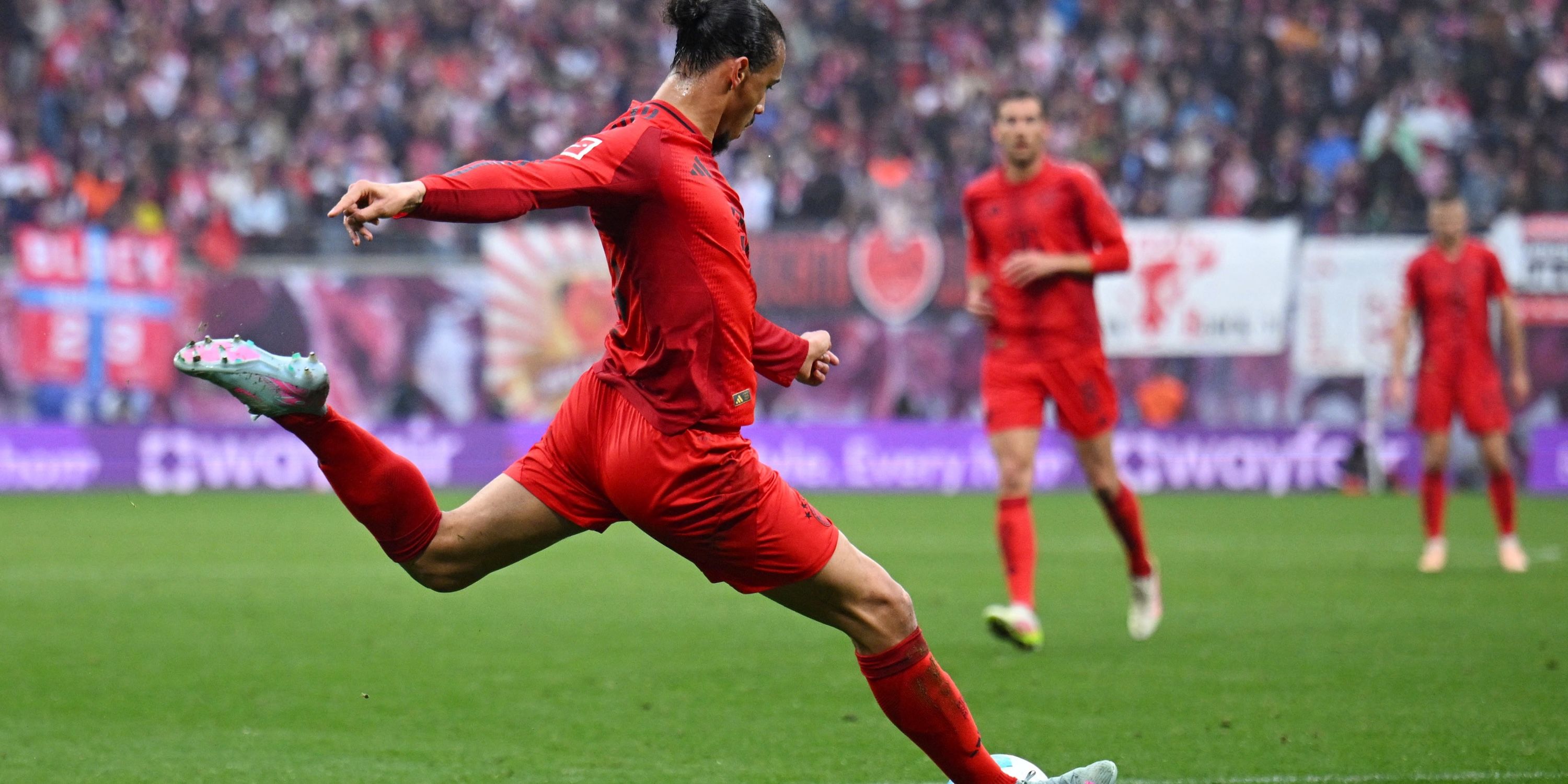 Bayern Munich Leroy Sane scored the third goal