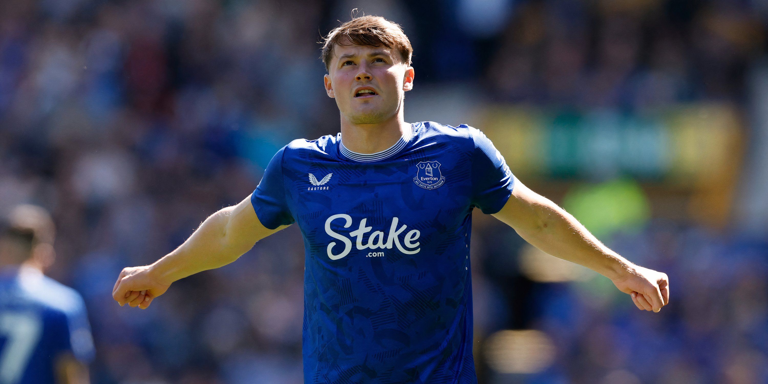 Everton right back Nathan Patterson