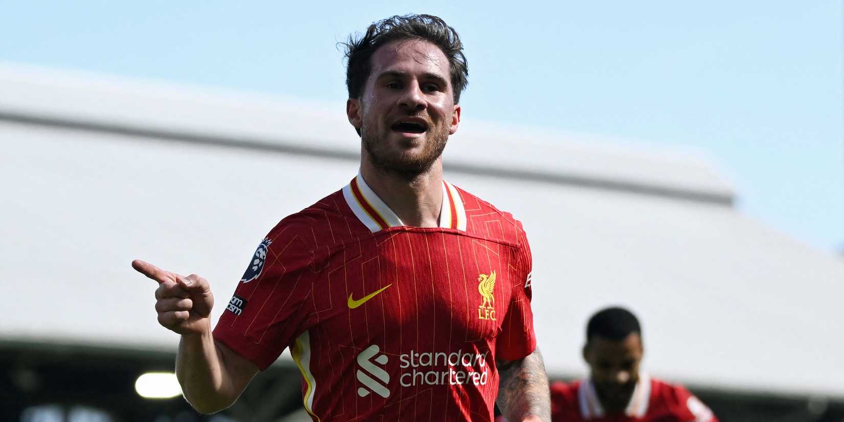 El mediocampista del Liverpool Alexis Mac Allister