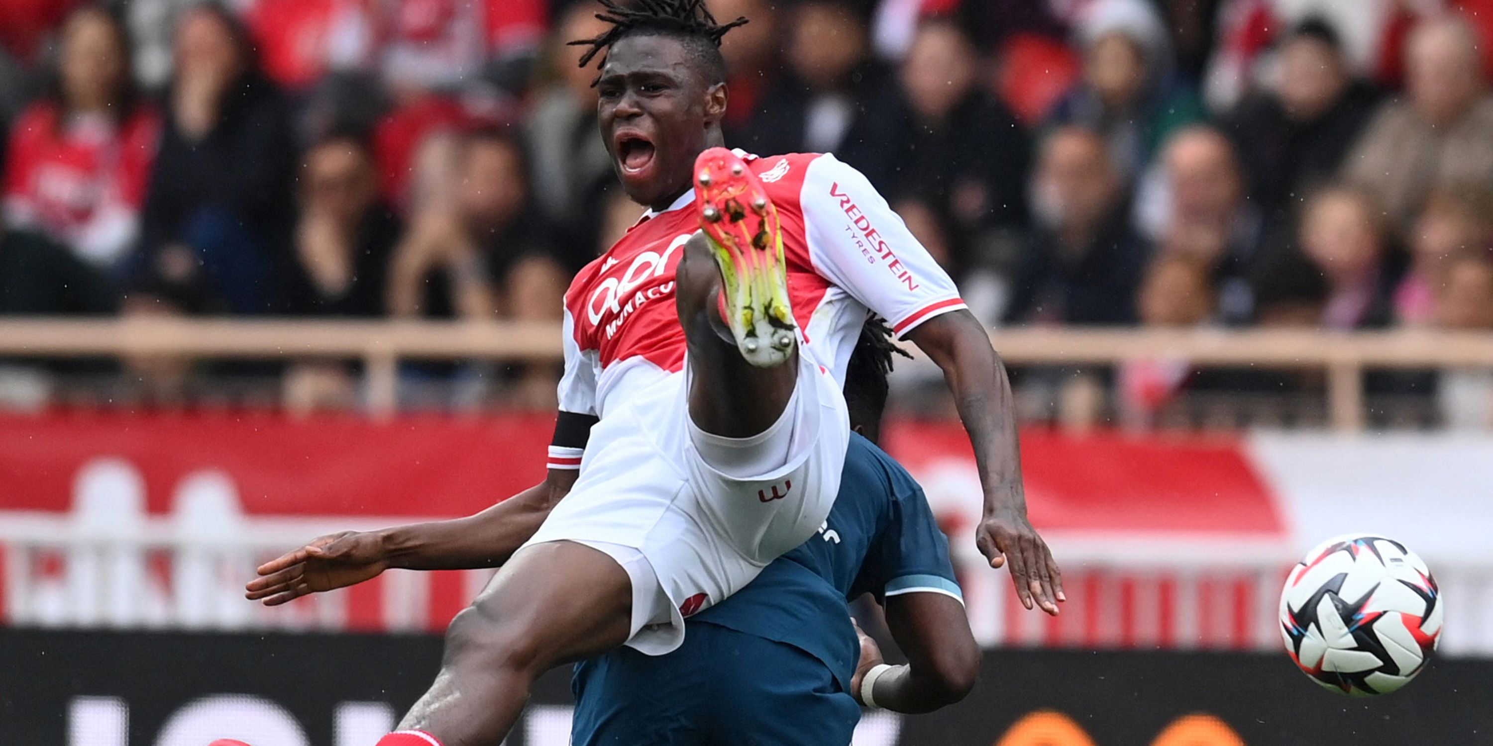 Monaco Defender Wilfried Singo