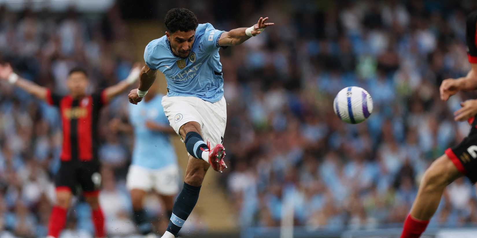 Omar Marmoush no Manchester City.