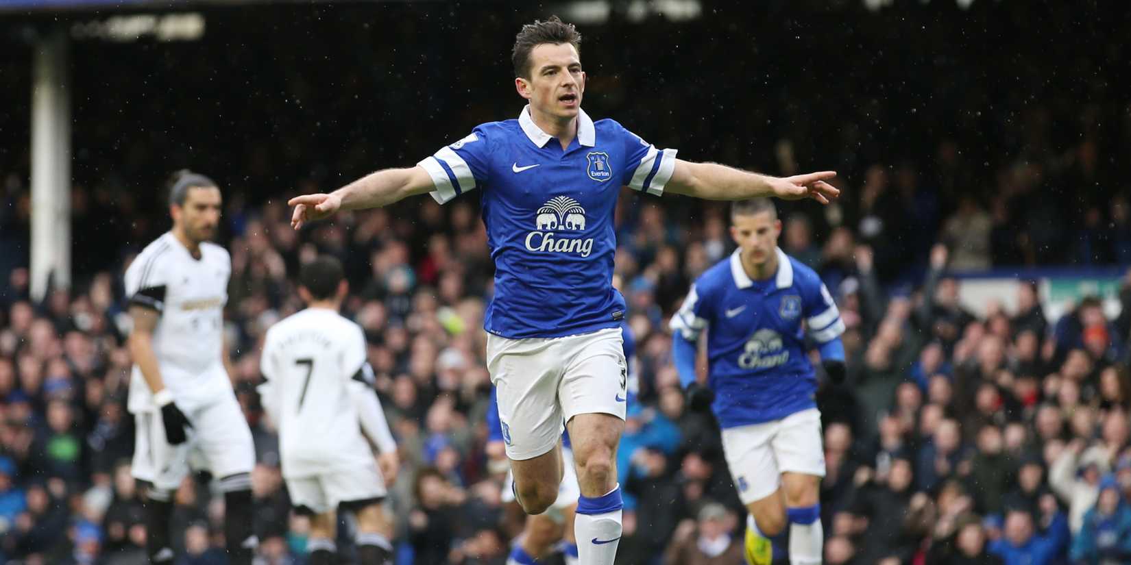 Leighton Baines, antigo defesa do Everton