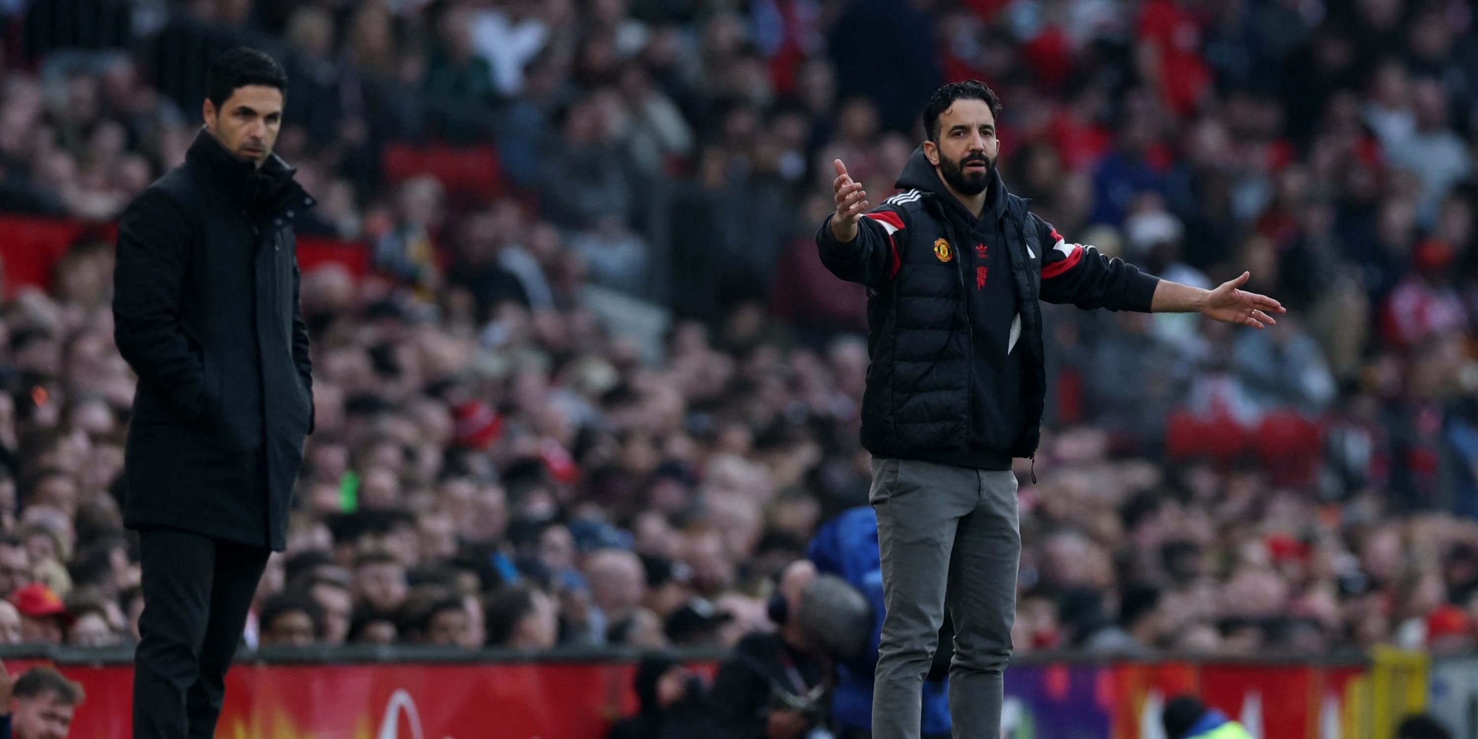 amorim arteta man utd arsenal