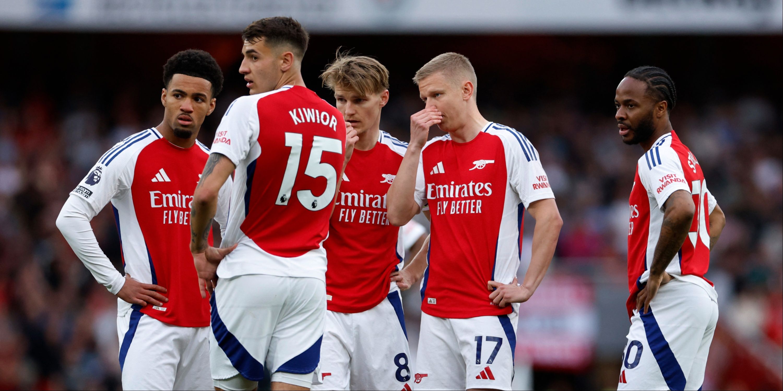 Odegaard-Zinchenko-Sterling-Kiwior-NARERI-RARSANAL