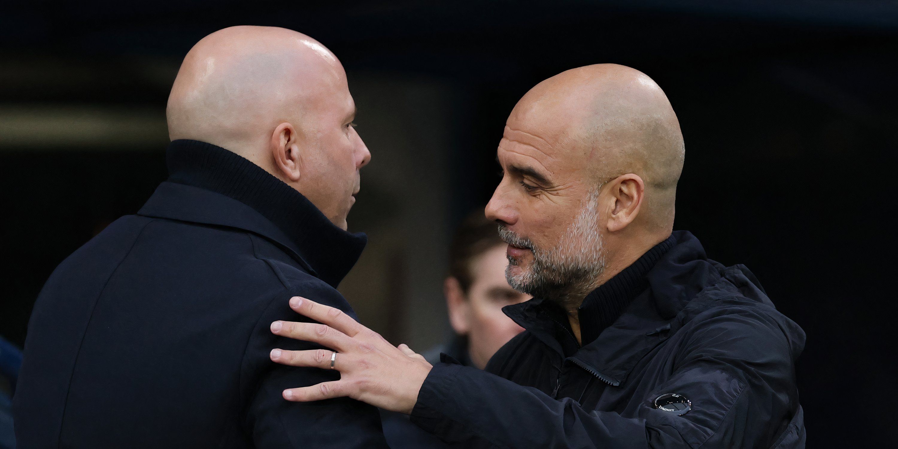 Pep Guardiola and Arne
