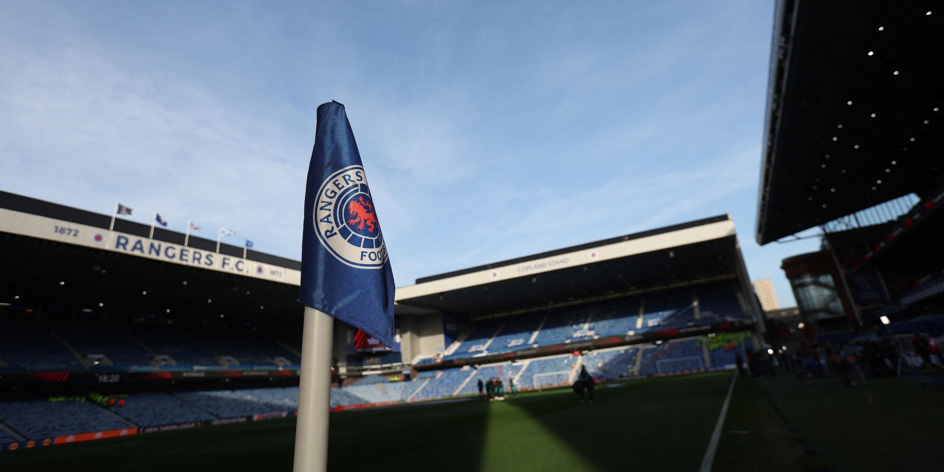 رينجرز - علم ركن Ibrox