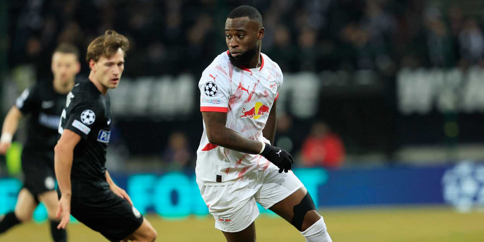 RB Leipzig's Lutsharel Geertruida in action