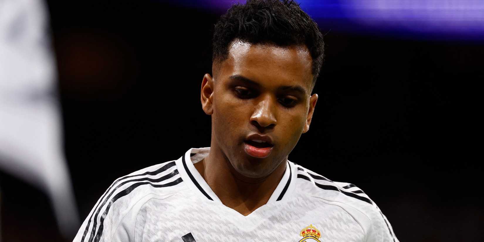 Rational Madrid Rodrygo looks at