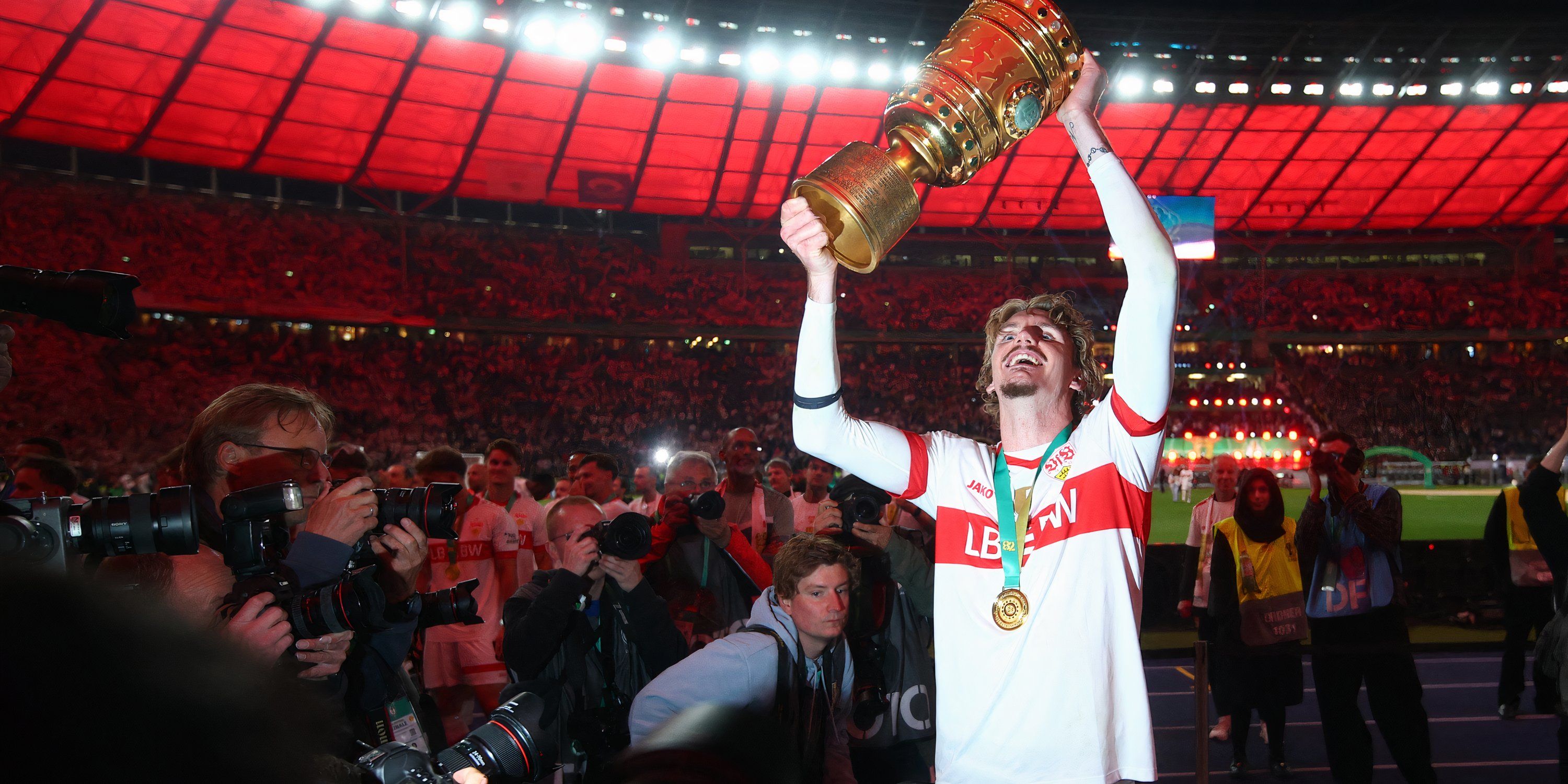 Nick Woltemade of Stuttgart
