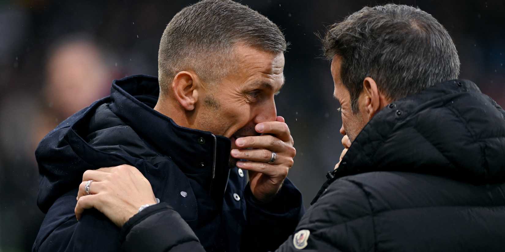     Wolverhampton director and Andersers Gary O'Neil and Fulham Marco Silva Director