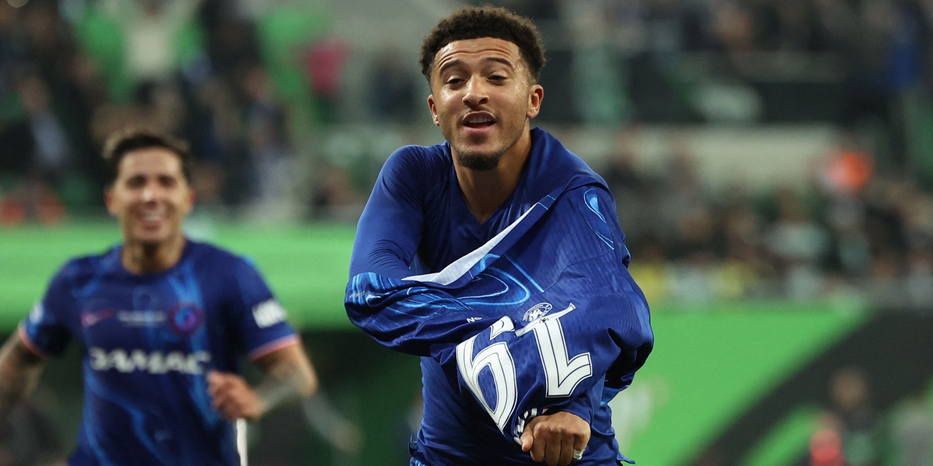 Chelsea's Jadon Sancho, stressed his third goal