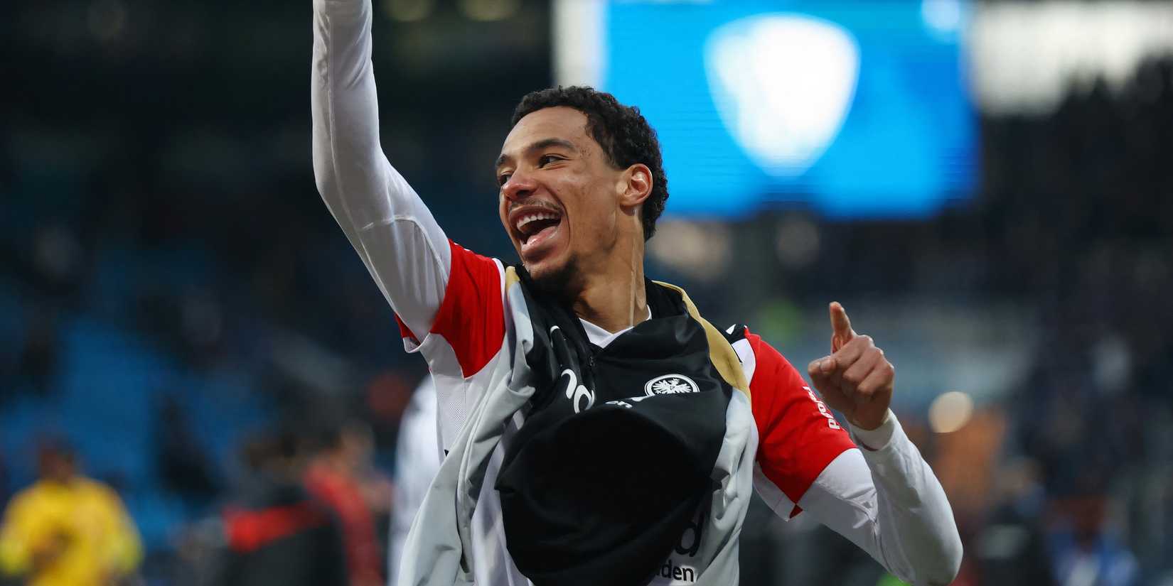 Eintracht Frankfurt striker Hugo Ekitiké