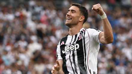 Dusan Vlahovic of Juventus