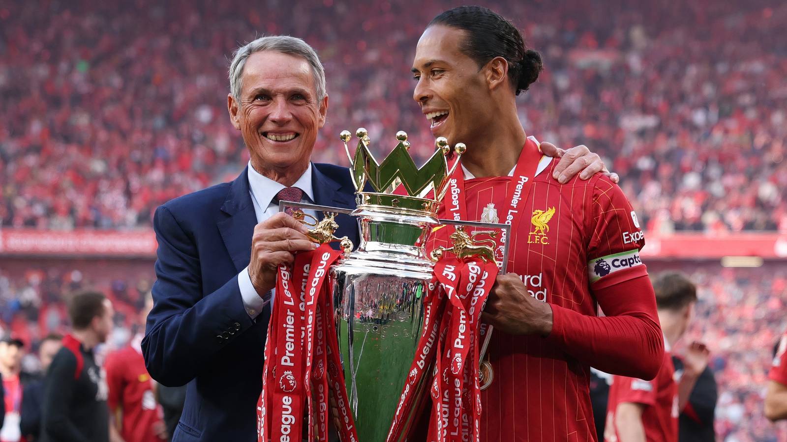 Liverpool legends Alan Hansen and Virgil van Dijk