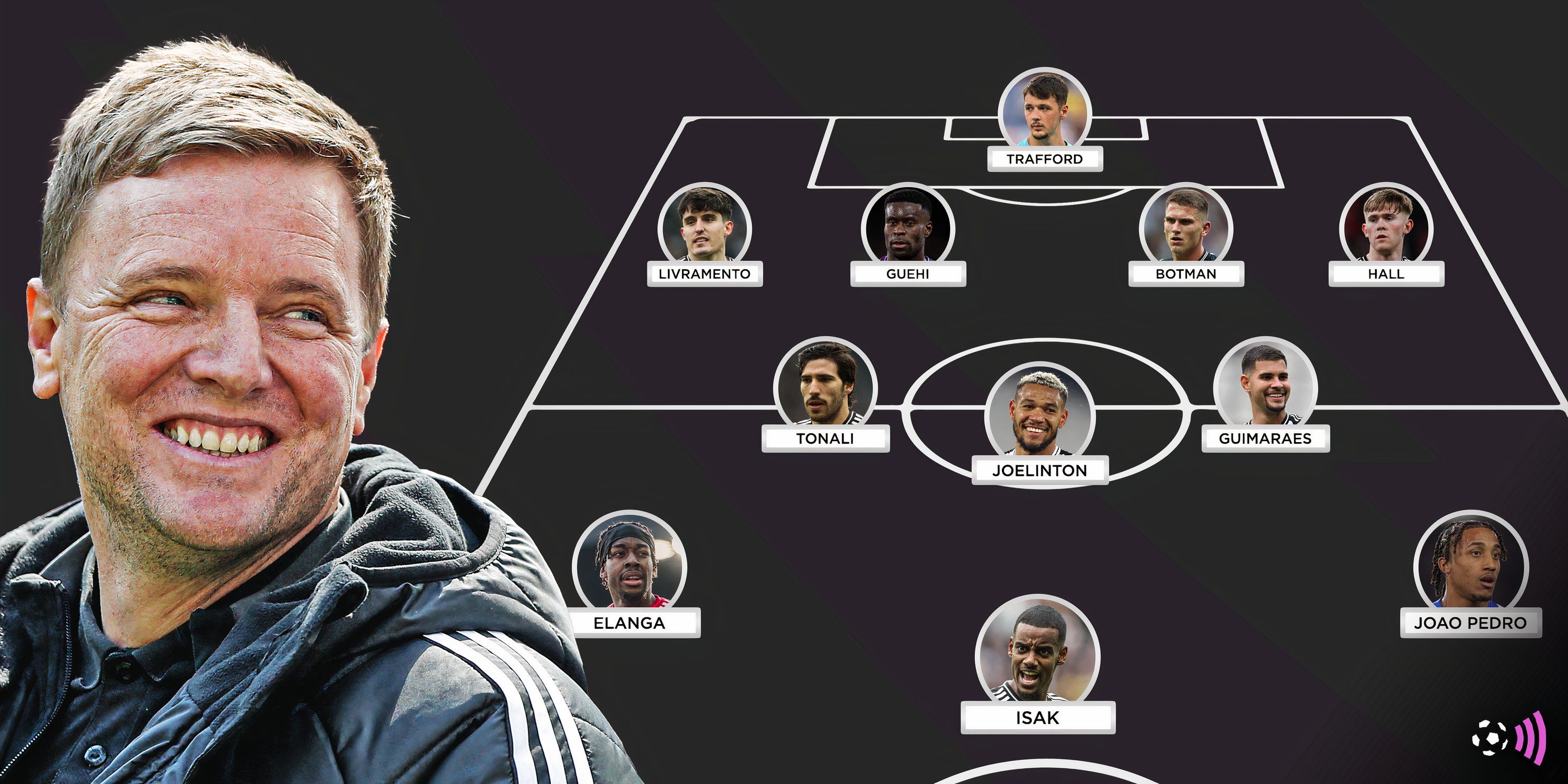 Newcastle showing the "main interest" £ 26 million in Titan star-news.press/wp Newcastle-dream-XI-Howe