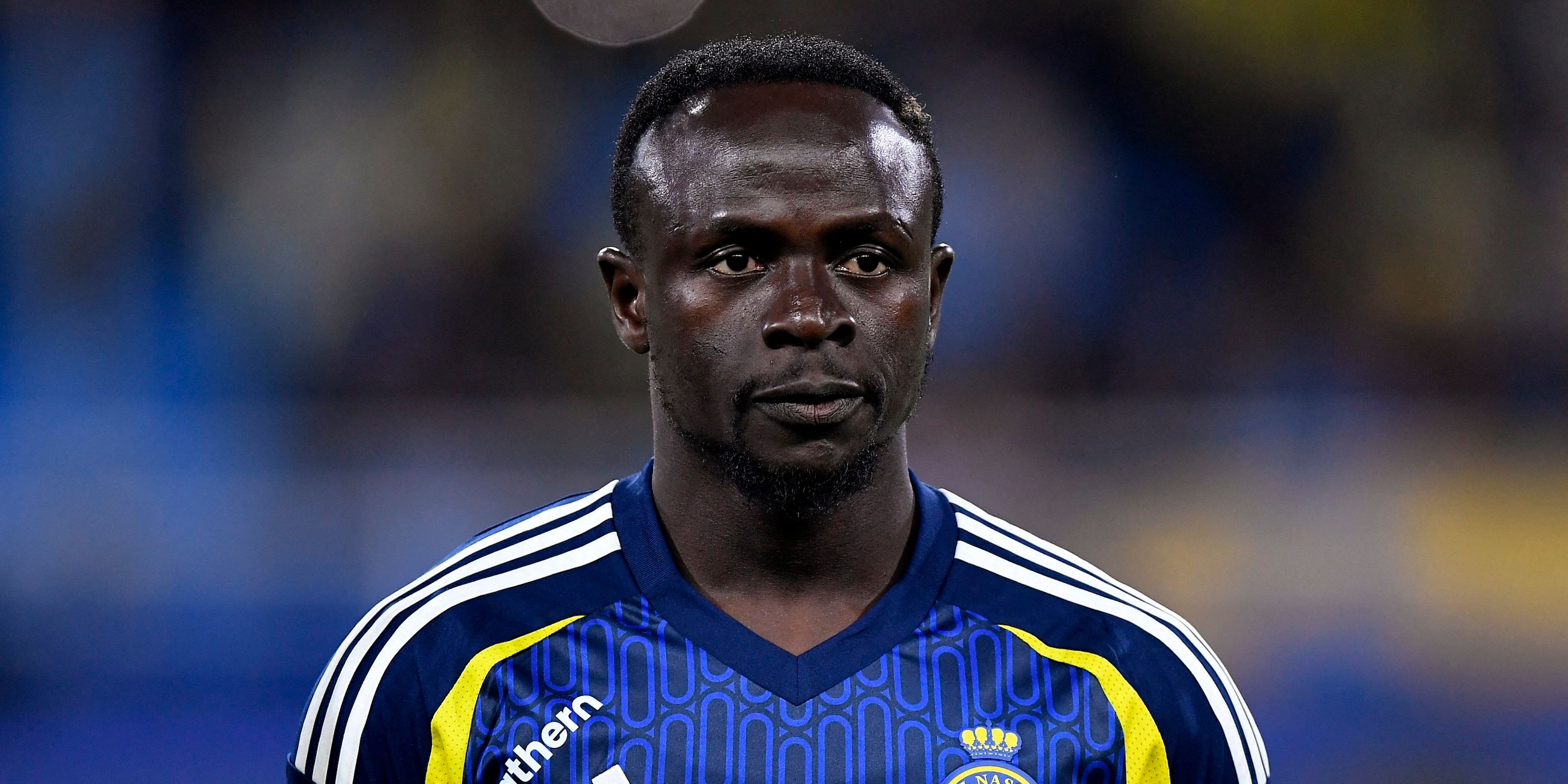 Al Nassr's Sadio Mane before the match