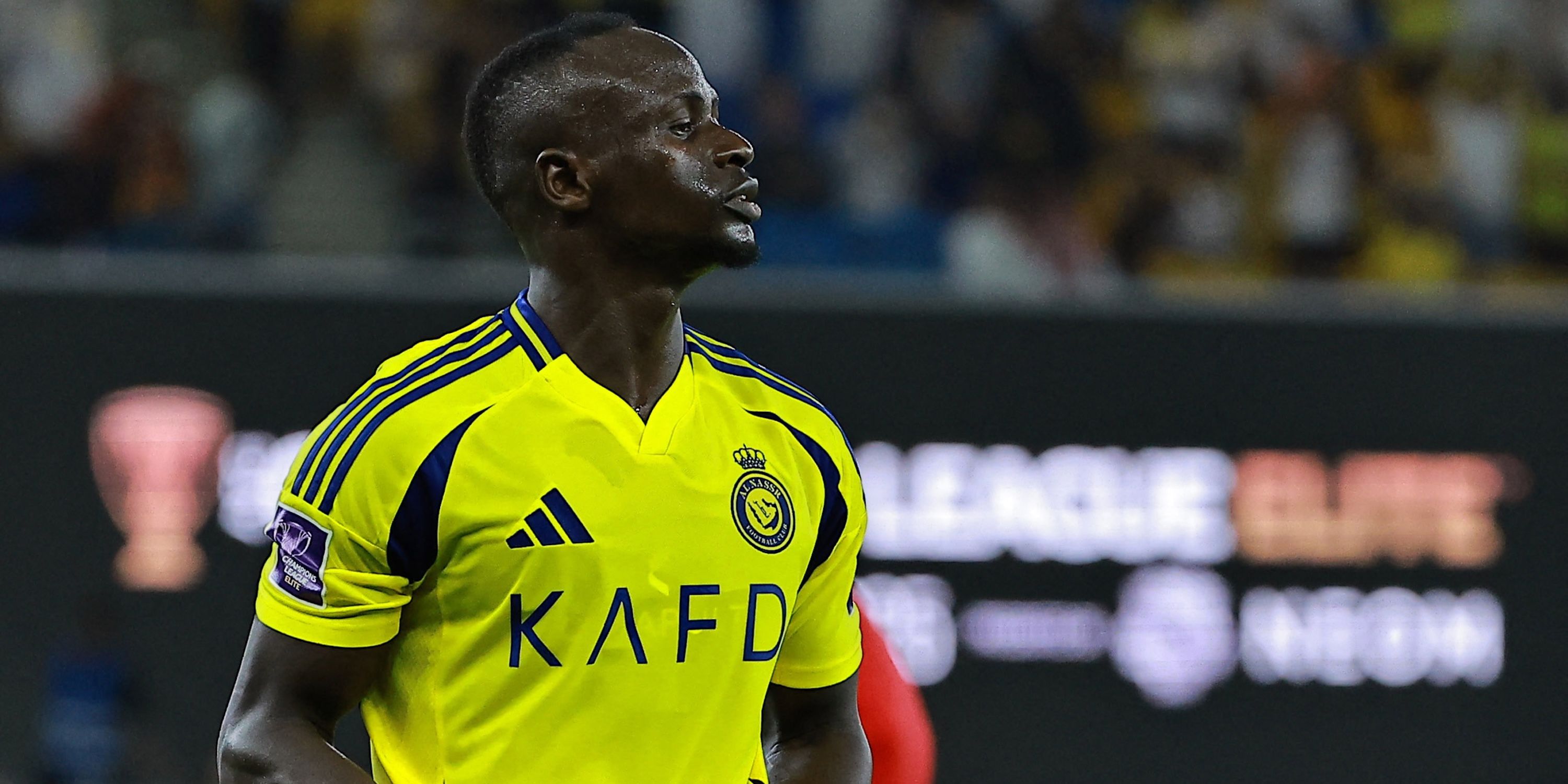 Al Nassr's Sadio Mane is celebrated