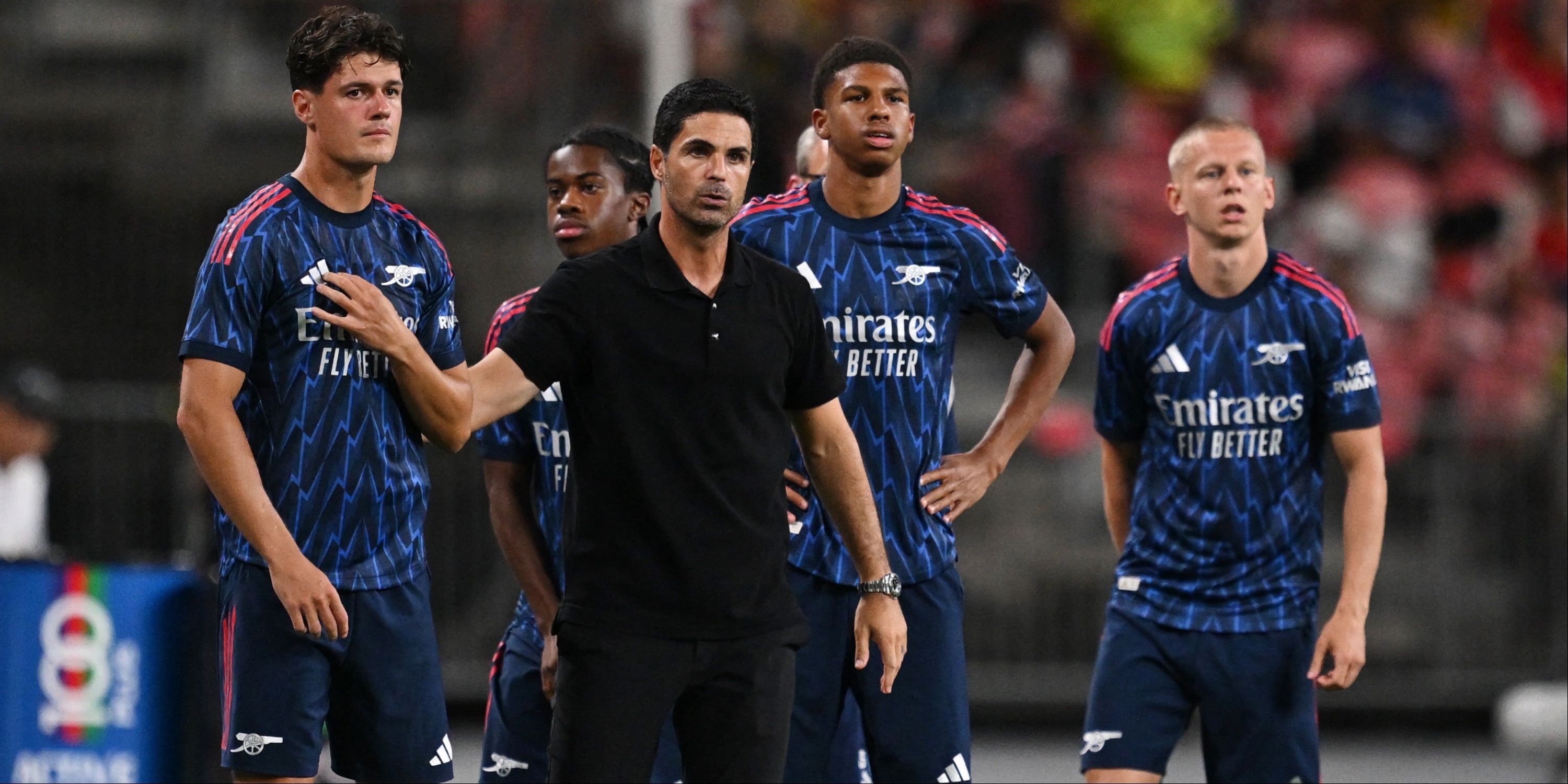 Arteta-Norgaard-Zinchenko-Josh-Nicholls-Arsenal