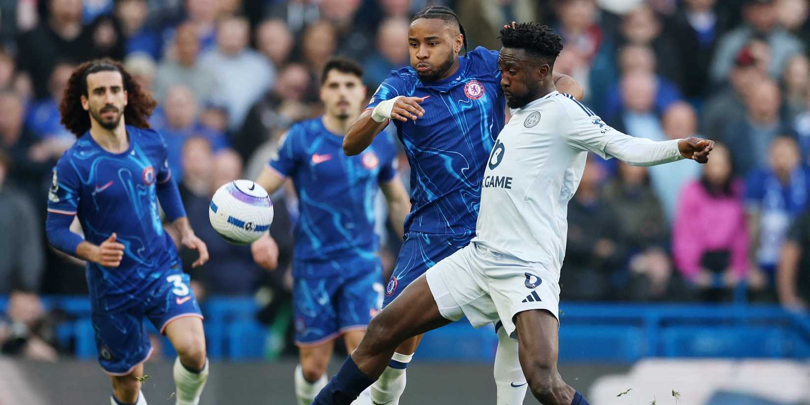 Chelsea Christopher Nicoko is working with Wilfred Nadae from Leicester City