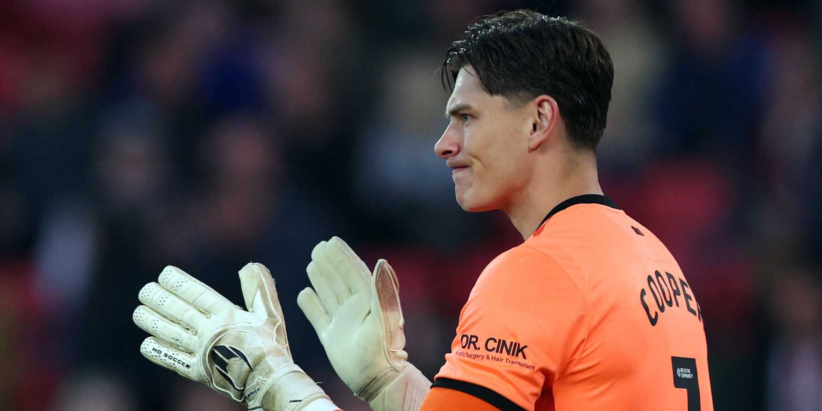 Michael Cooper em ação pelo Sheffield United