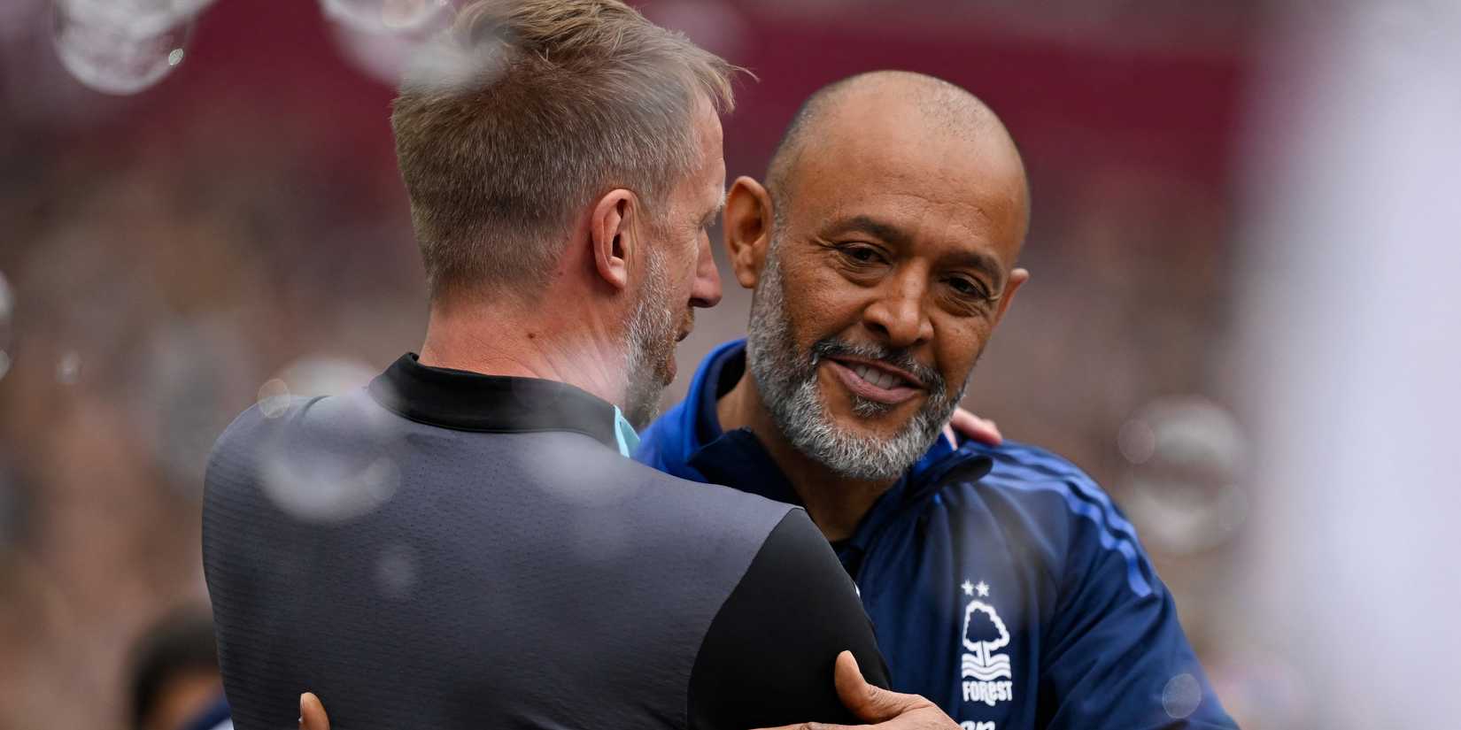 Nuno Santo and Graham Potter