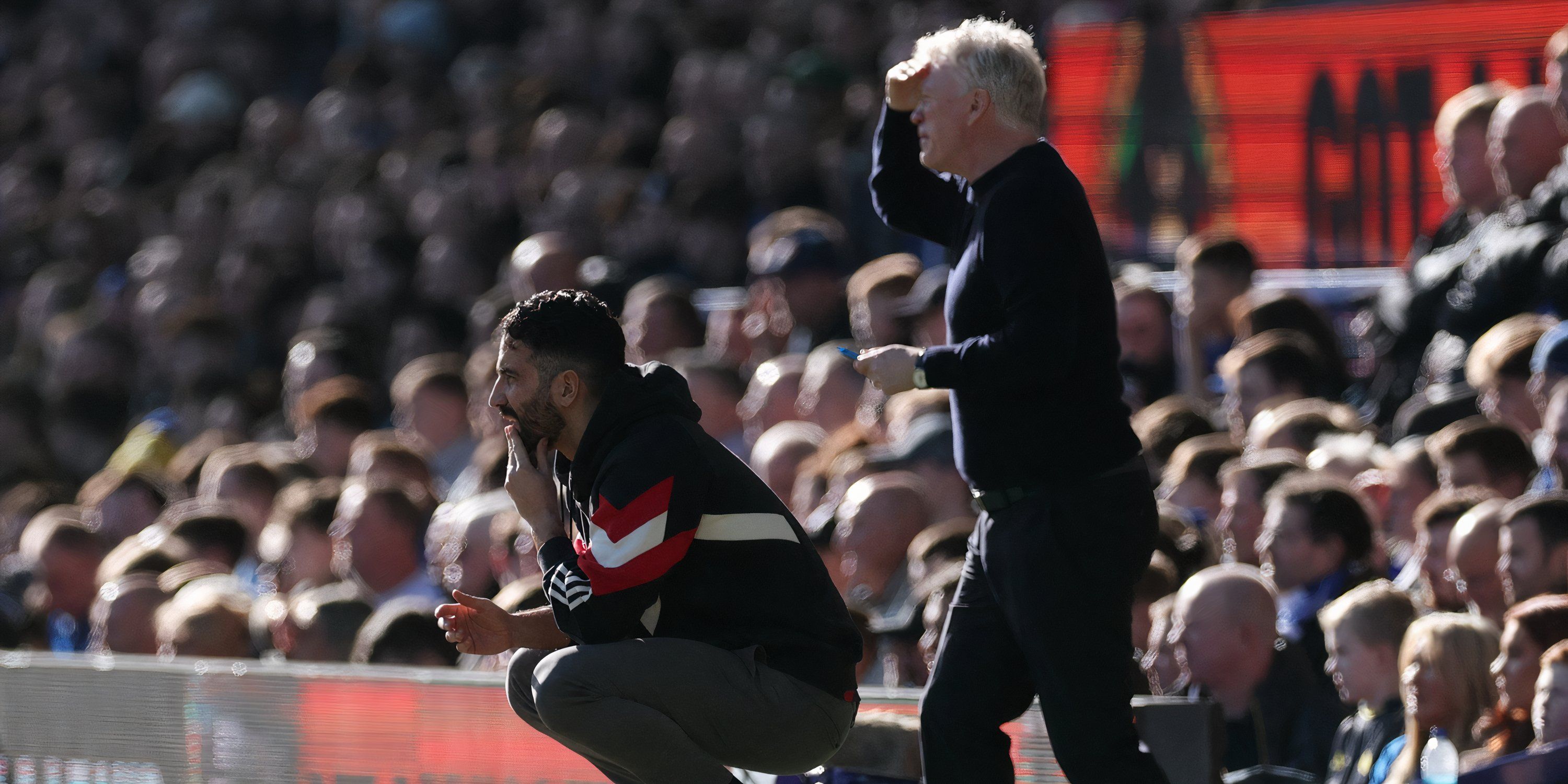 Ruben Amorim and David Moyes
