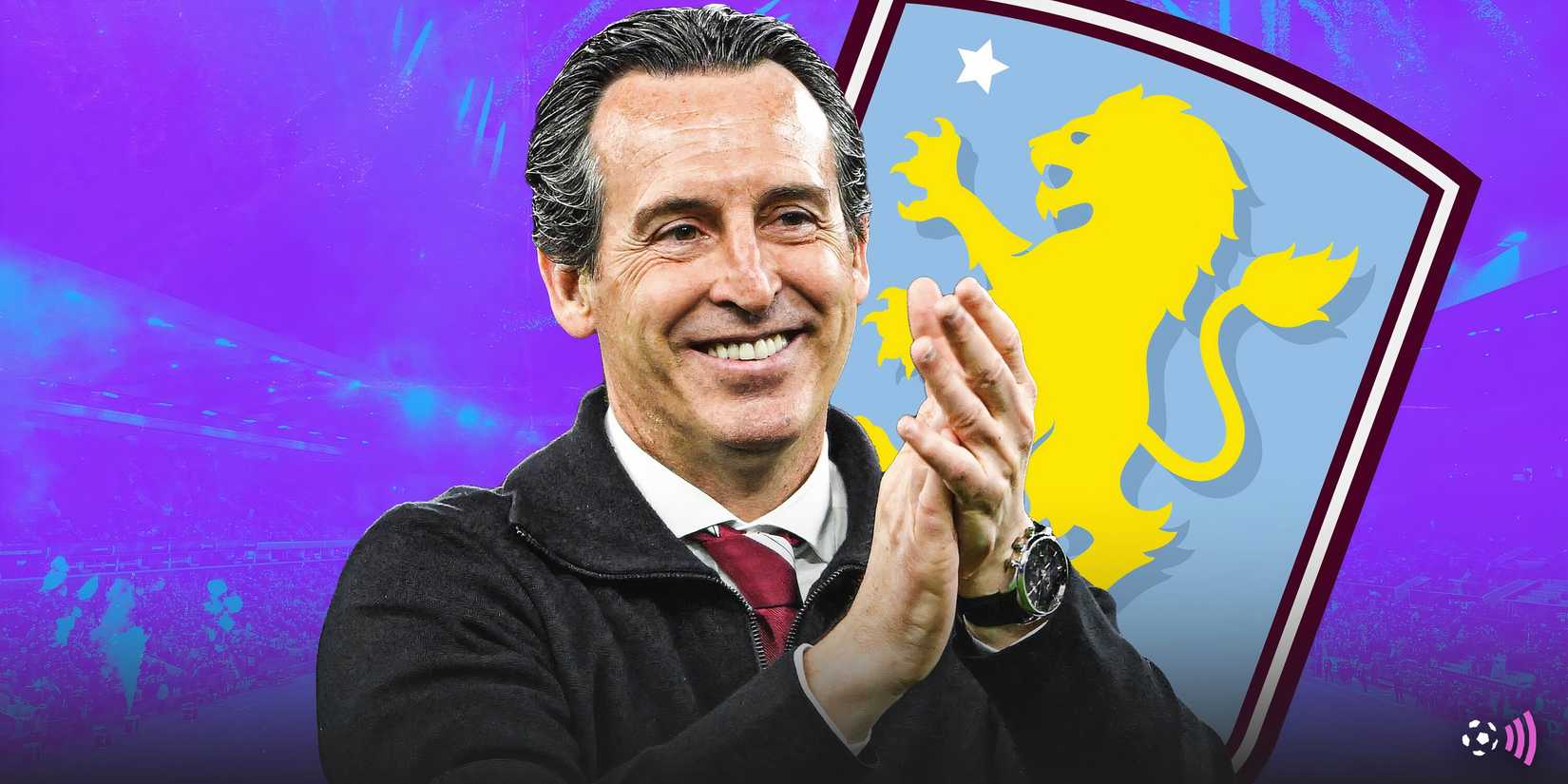 Unai Emery, treinador do Aston Villa.