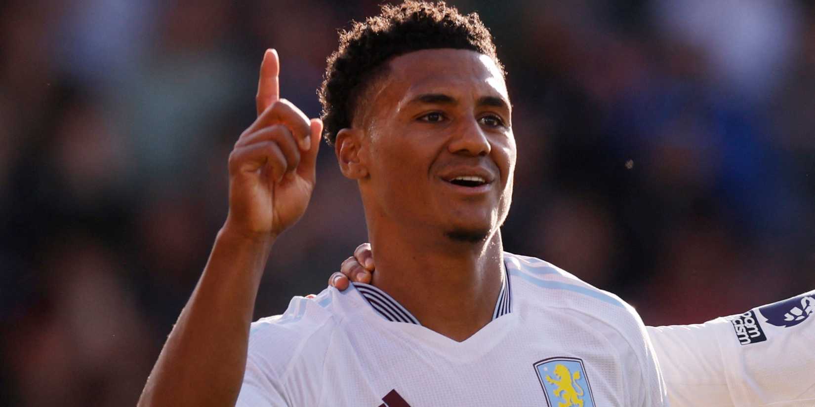 Aston Villas Ollie Watkins got the first goal