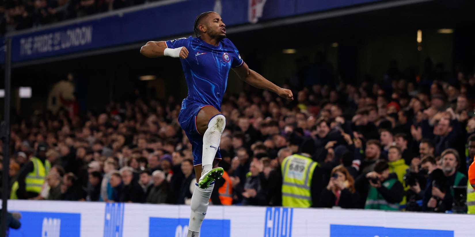 Chelsea's Christopher Nkunku got the first goal