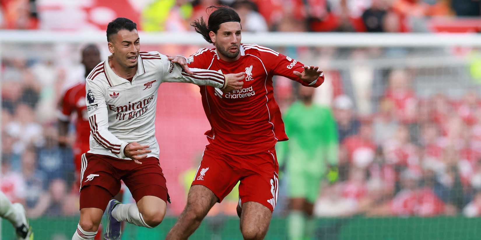 Dominik Szoboszlai in action for Liverpool