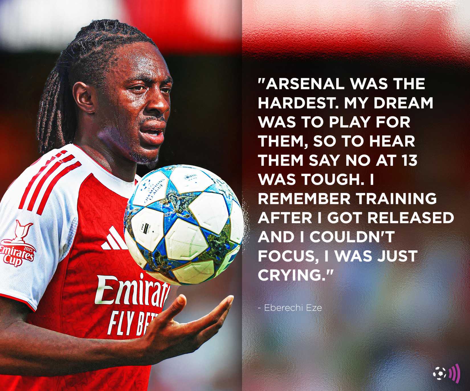 Eze on being released by Arsenal-1