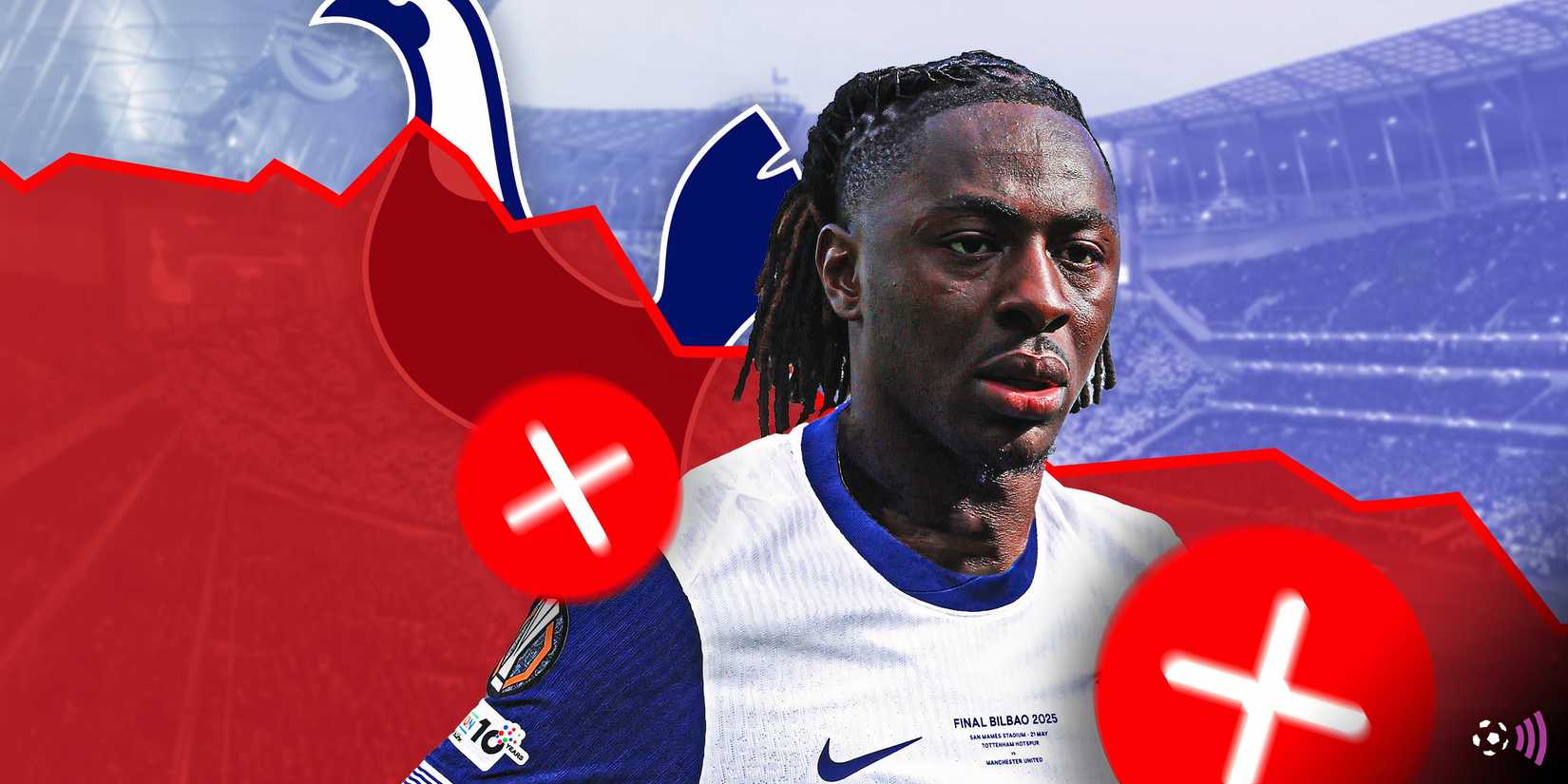 Eberechi Eze, Tottenham rejection