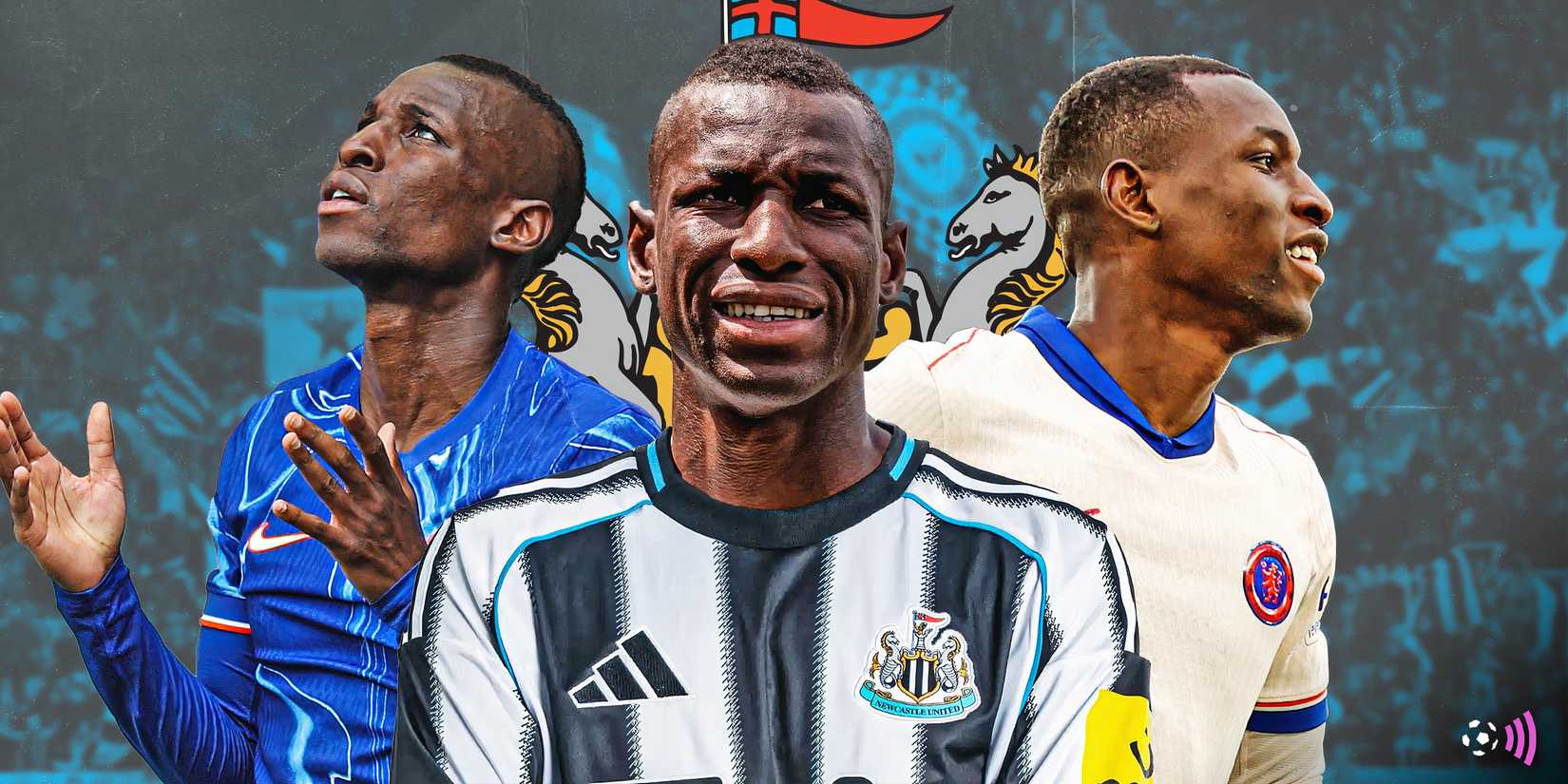 Newcastle race Relocation of Bayern Munich Hijack for £ 22.5 million attackers star-news.press/wp Nicolas Jackson Newcastle Graphic