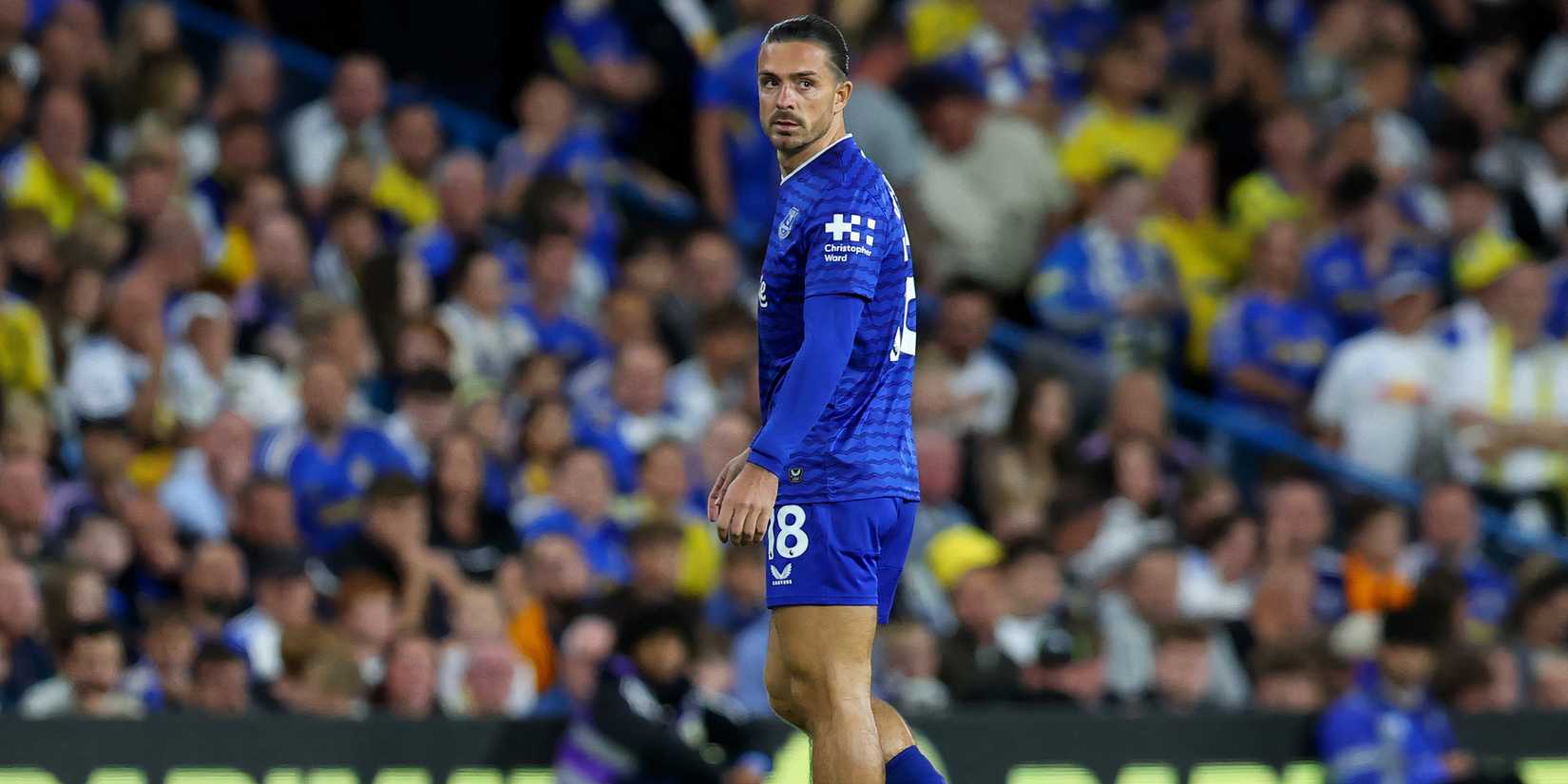 Jack Grealish in Everton