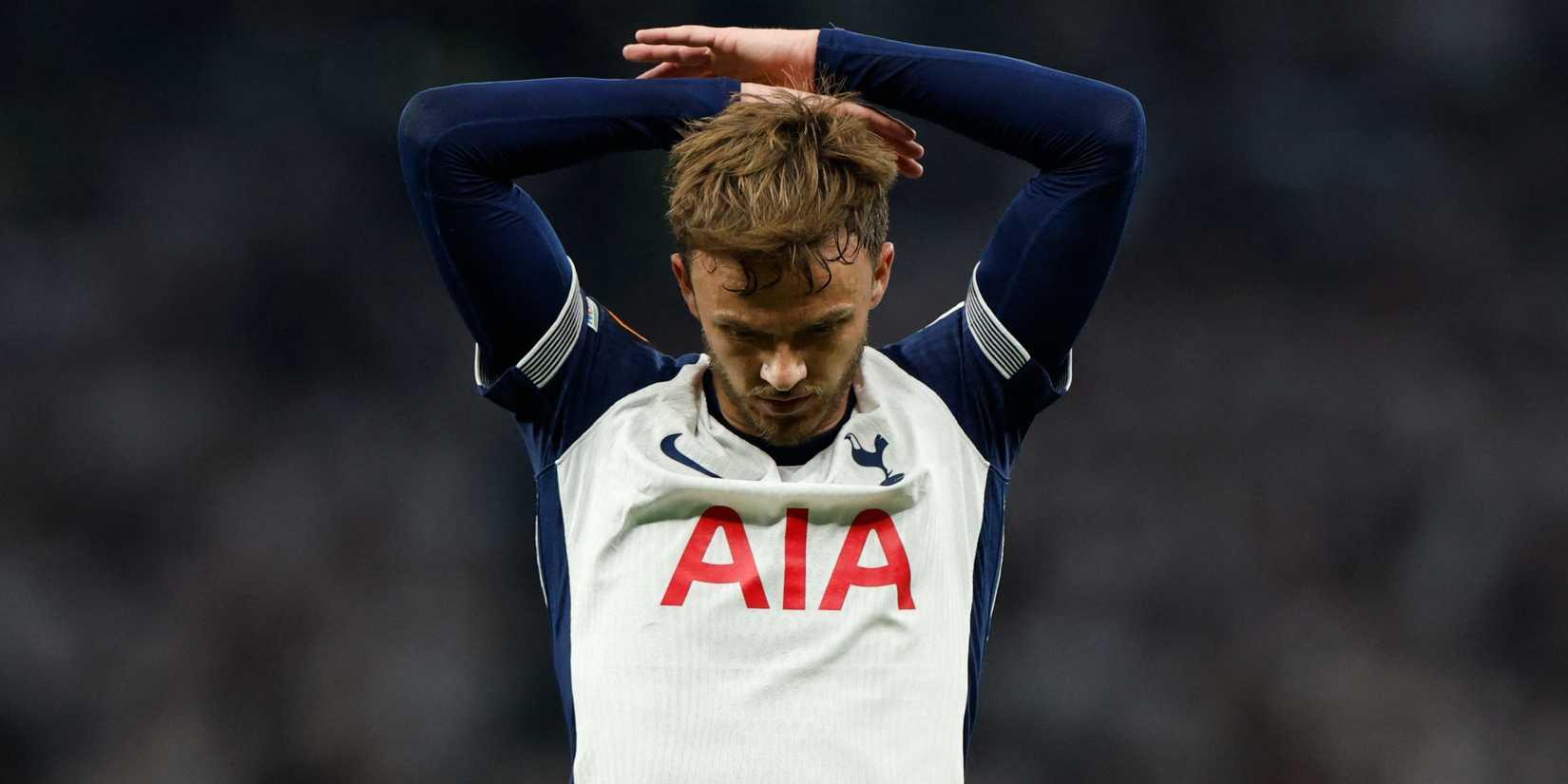 Джеймс Мэддисон в составе «Тоттенхэма» в Премьер-лиге