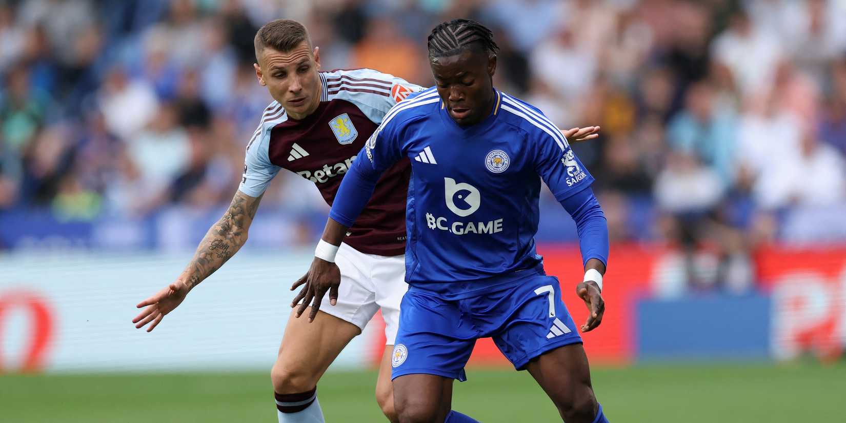 Leicester winger Abdul Fatawu 