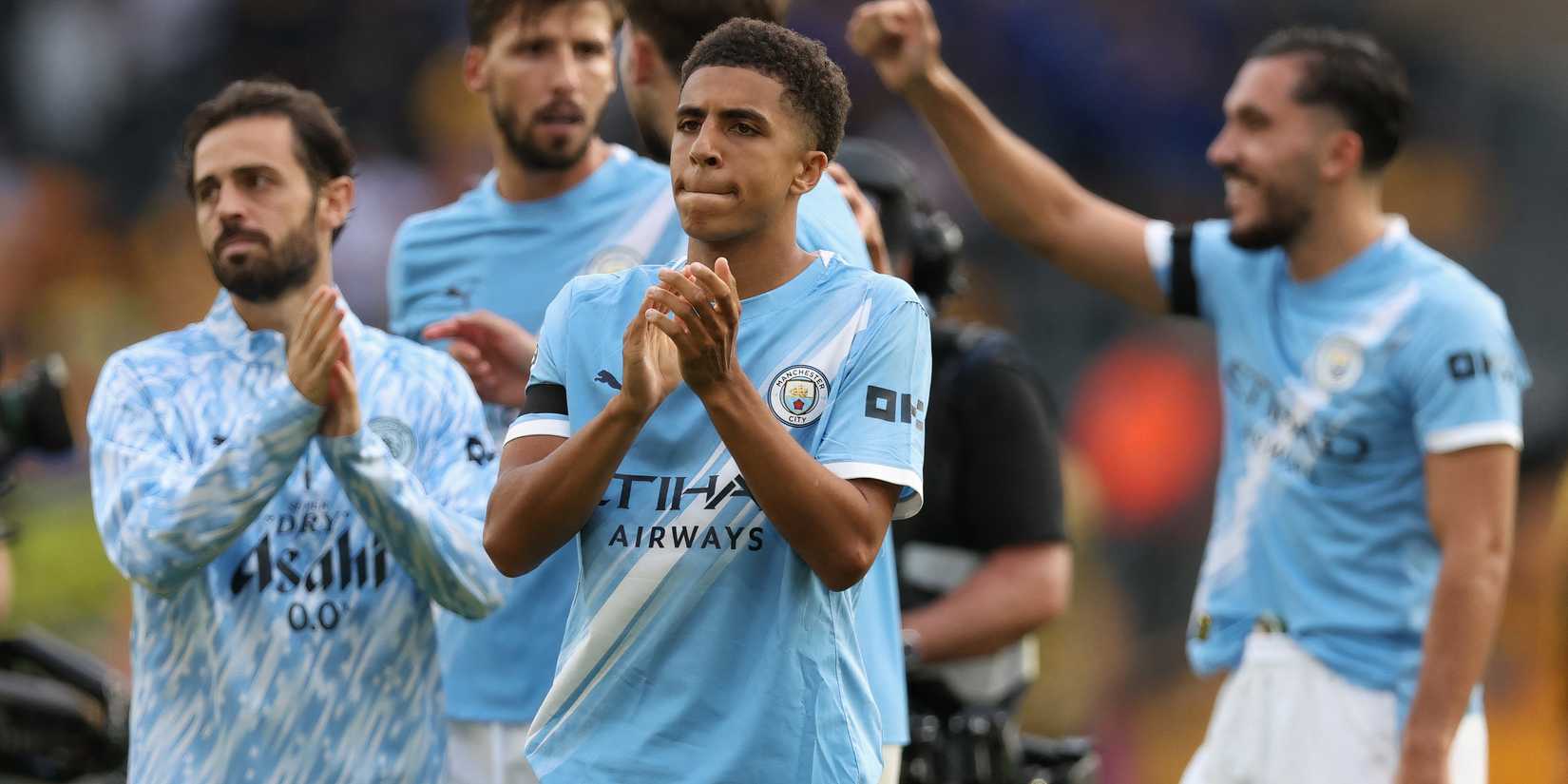 Rico Lewis from Manchester City