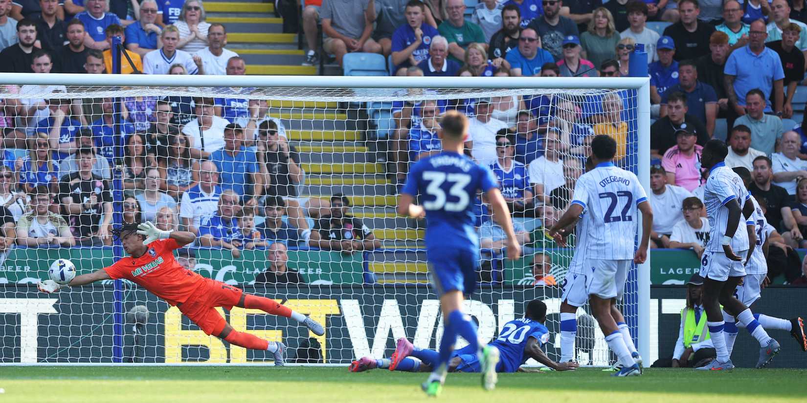 Sheffield Wednesday goalkeeper Pierce Charles 
