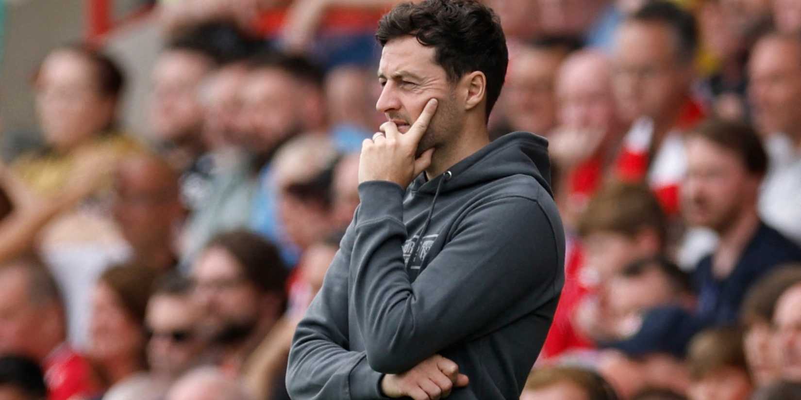 West Brom manager Ryan Mason