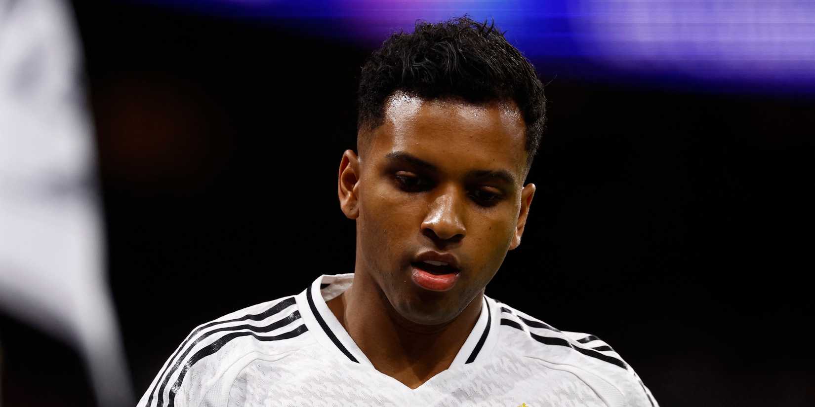 Rational Madrid Rodrygo looks at