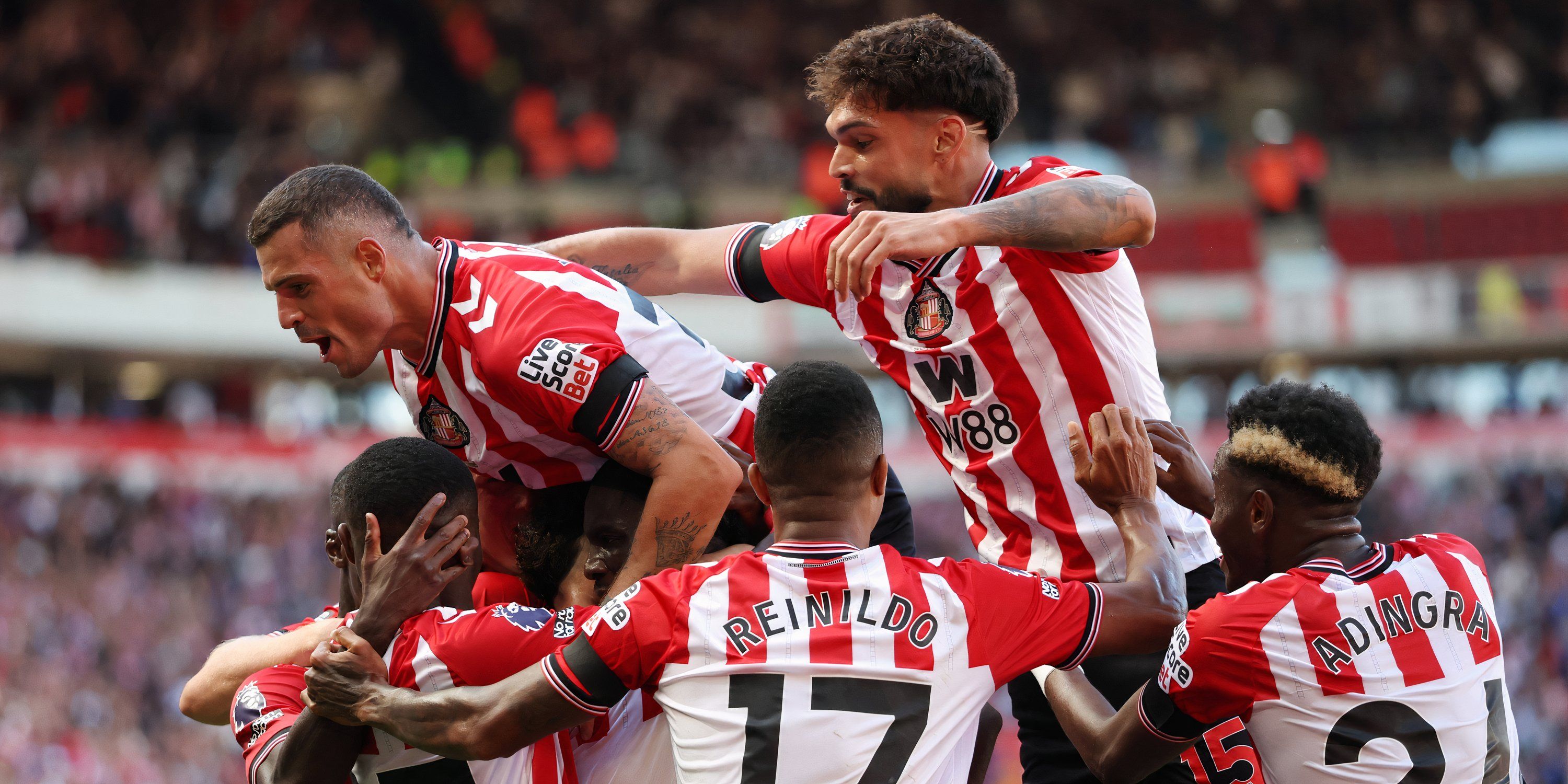 Sunderland player in action