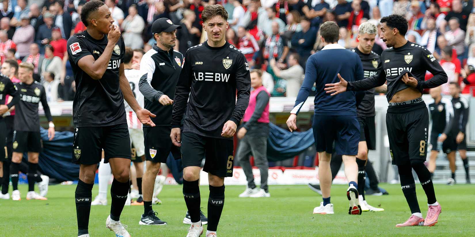 Angelo Stiller jogando pelo Stuttgart