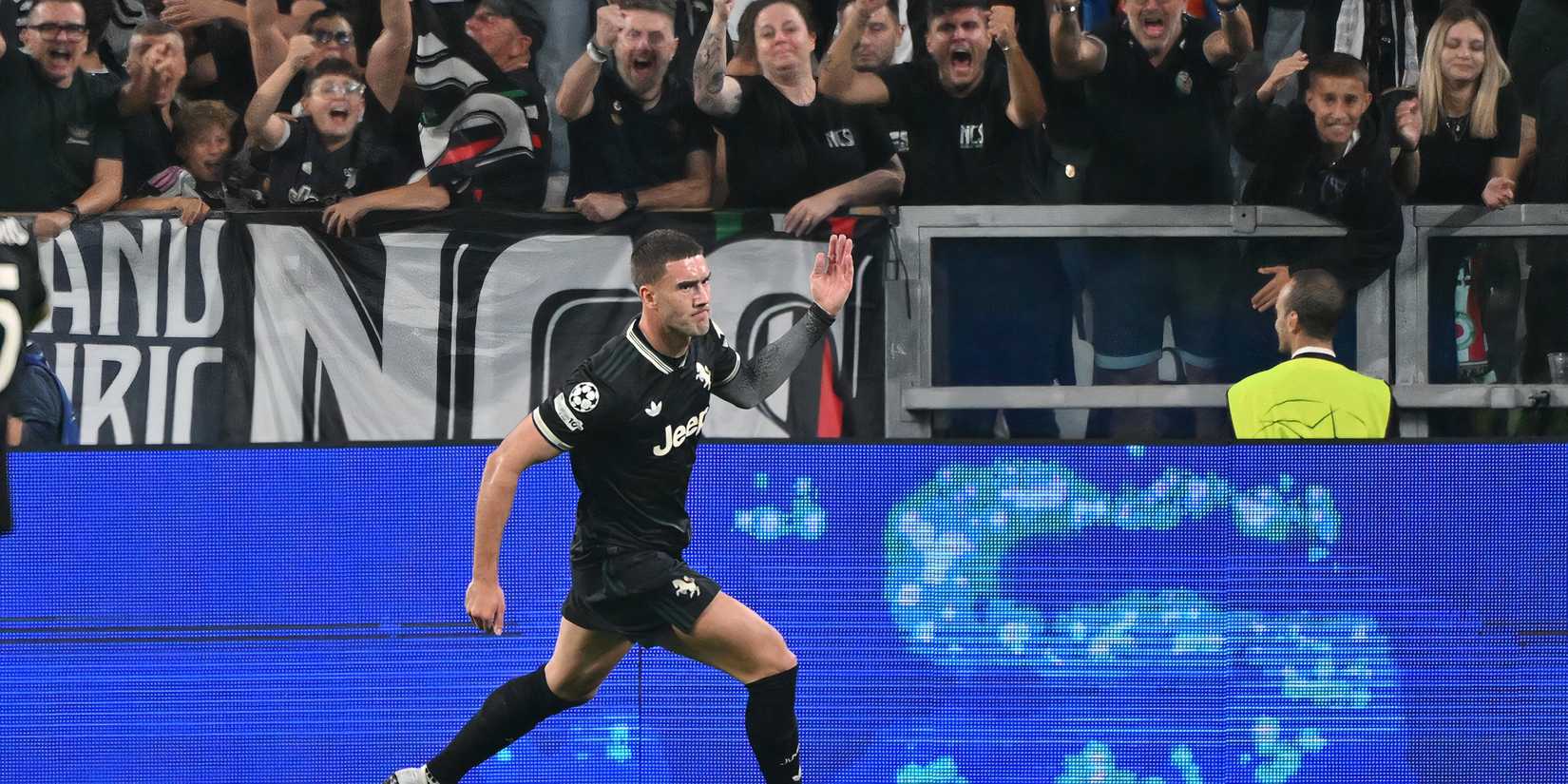 Dušan Vlahović, delantero de la Juventus